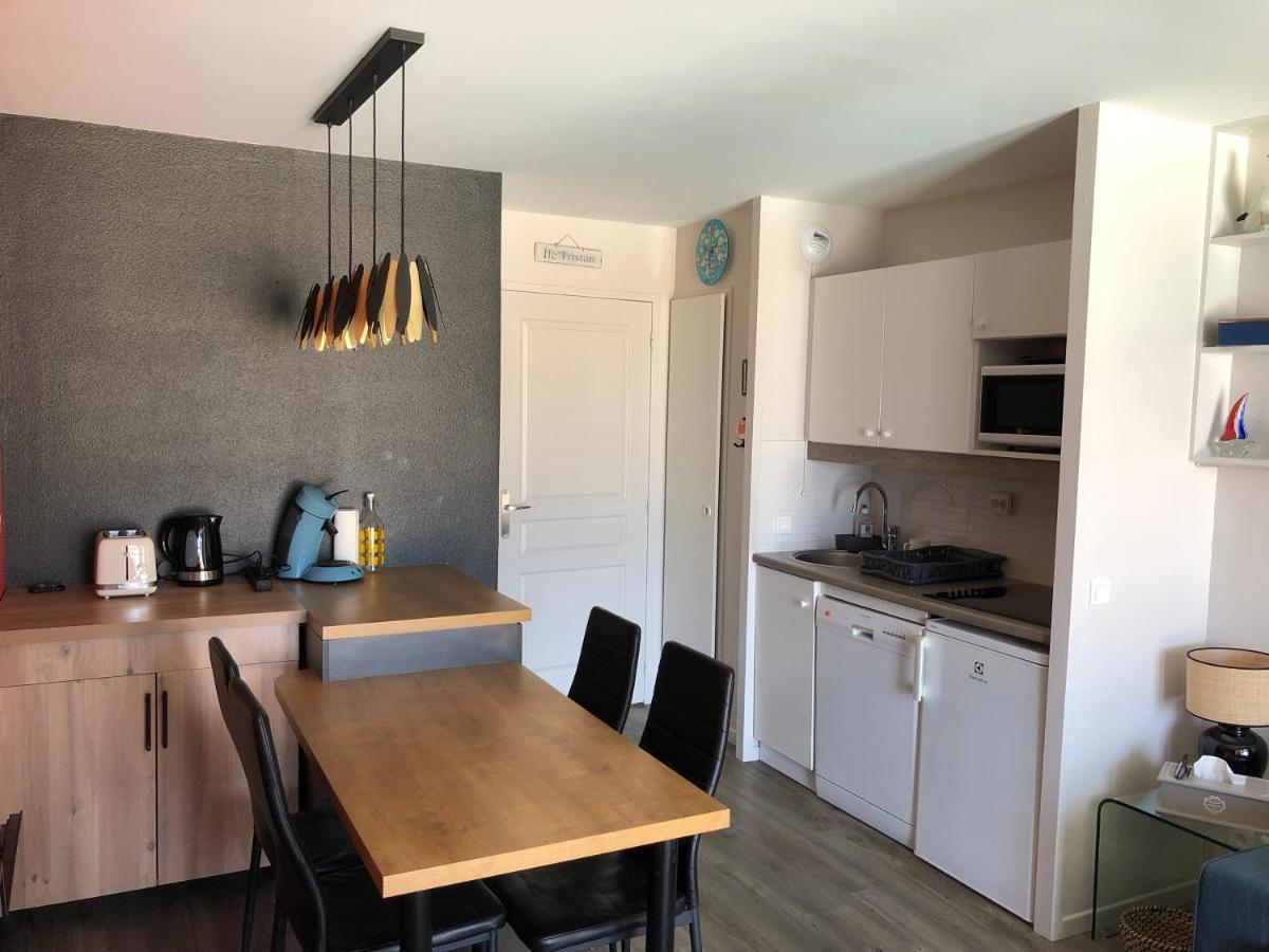 Tres Bel Appartement Vue Mer Avec Piscine Douarnenez Bagian luar foto
